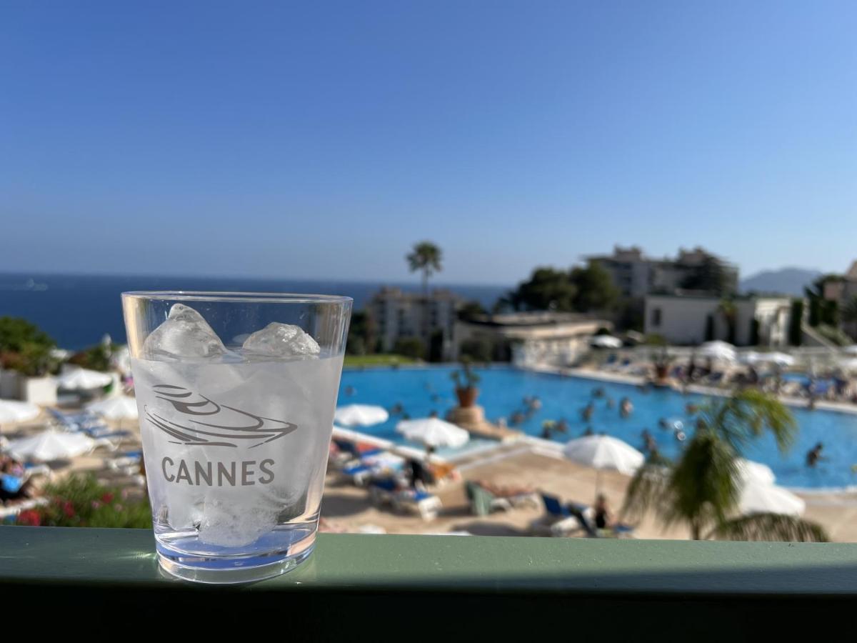 Exceptionnel Sur Cannes Vue Mer Piscine Экстерьер фото